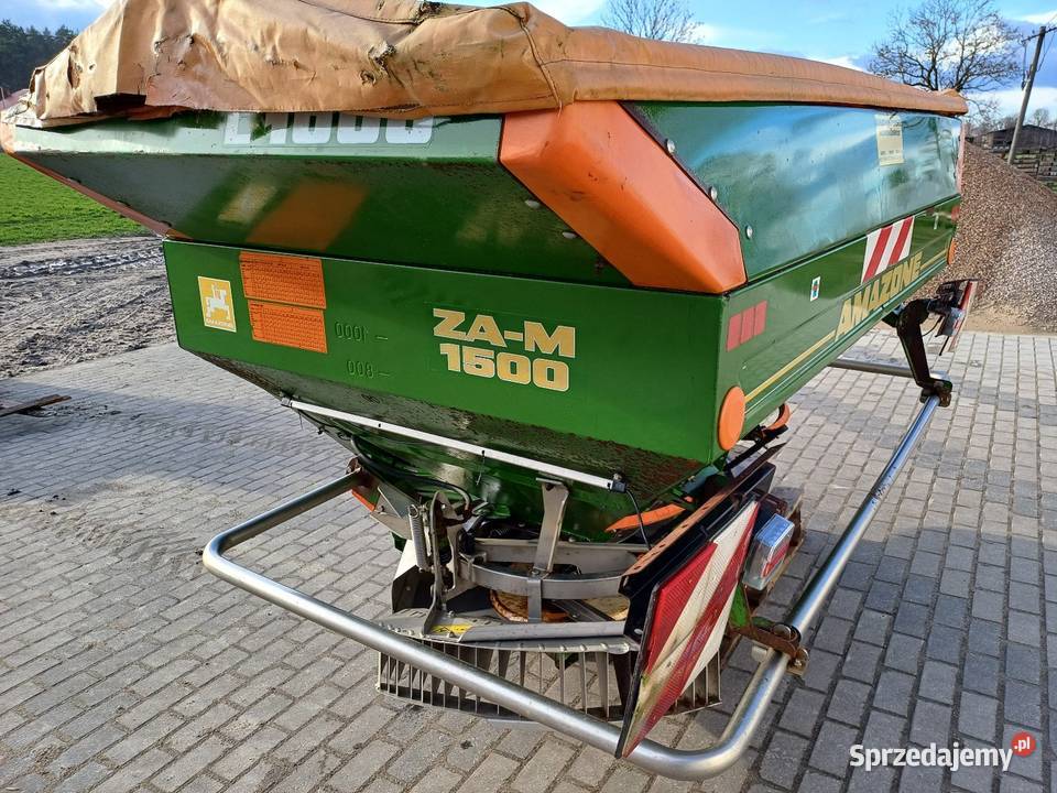 Rozsiewacz Amazone M 1500 2500l rauch sulky kos Golub-Dobrzyń