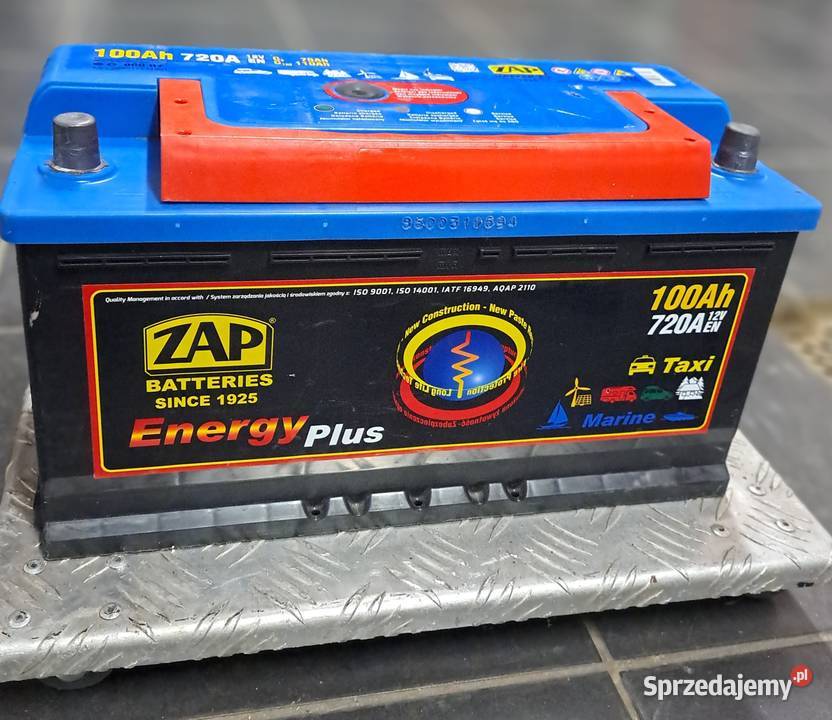 Akumulator ZAP ENERGY PLUS 100Ah MARINE Głowienka
