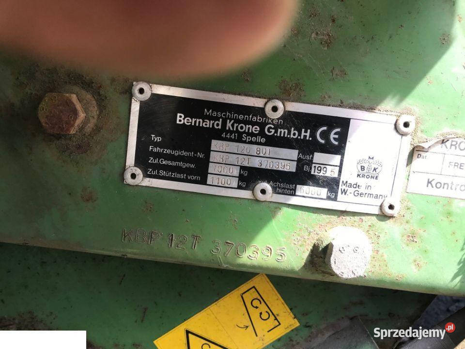 Krone BIG PACK 12080 Podbieracz Jastrzębniki
