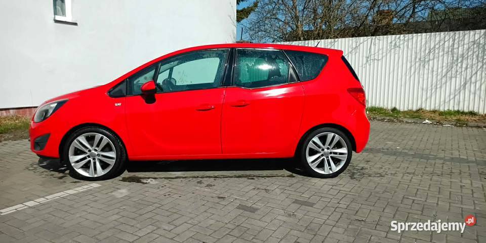 Opel Meriva B czerwony sprzedam