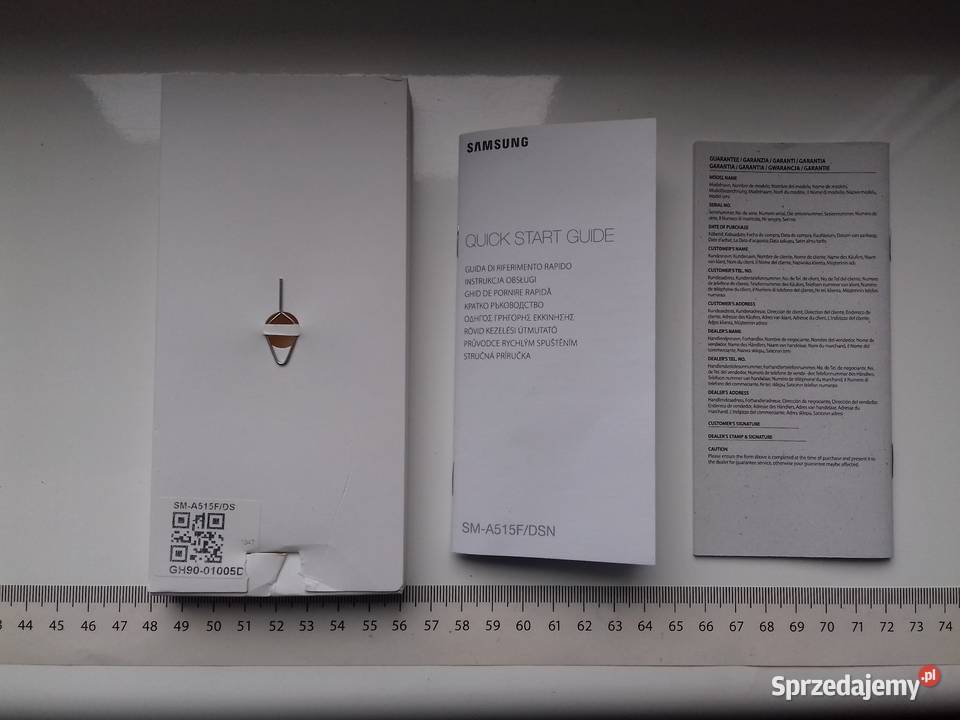 Pudełko Samsung Galaxy A51 SMA515F kluczyk Bydgoszcz