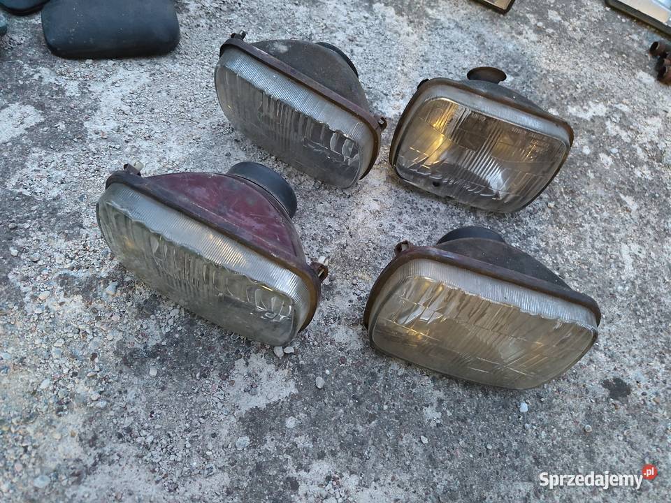 Reflektory lampy przednie Fiat 126p Maluch marka Tłuszcz