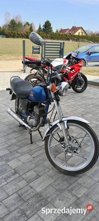 Suzuki GT80 zabytek wielkopolskie Pobiedziska
