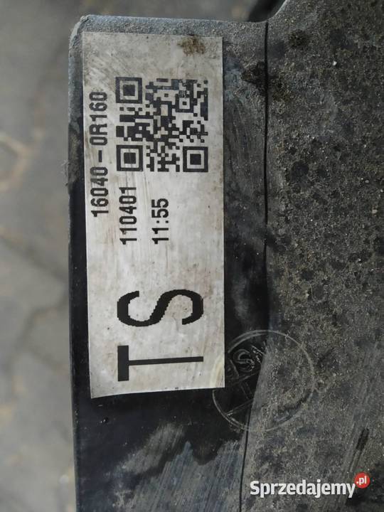 WENTYLATOR CHŁODNICY 20 D T27 160400R160 Toyota świętokrzyskie