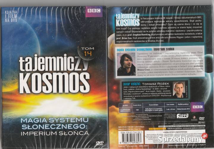 Tajemniczy Kosmos Tom 14 Imperium Słońca DVD mazowieckie Pruszków
