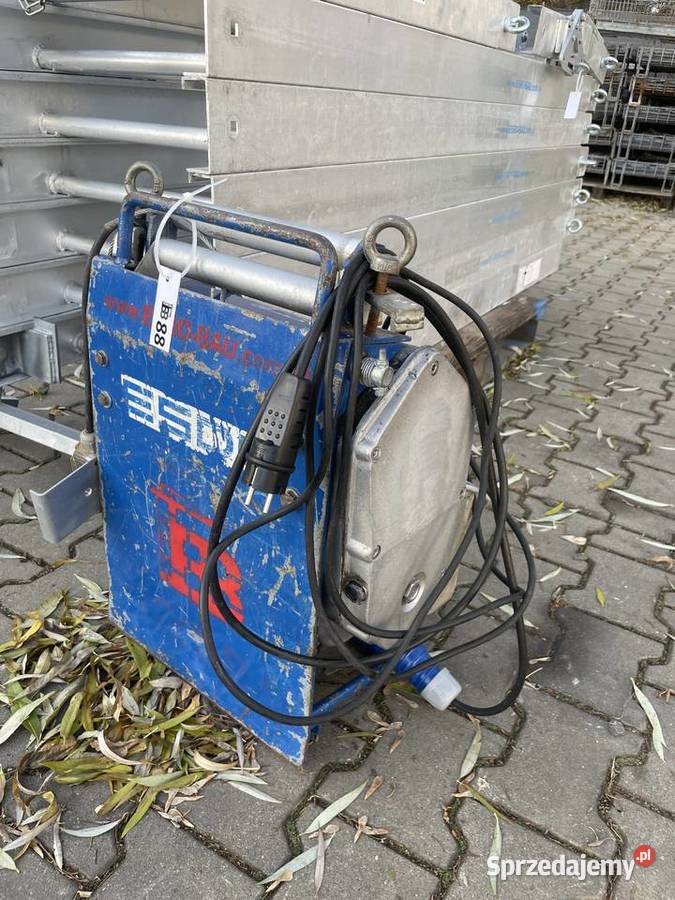 Winda drabina dekarska Simplex Sti wciągarka wielkopolskie Ślesin