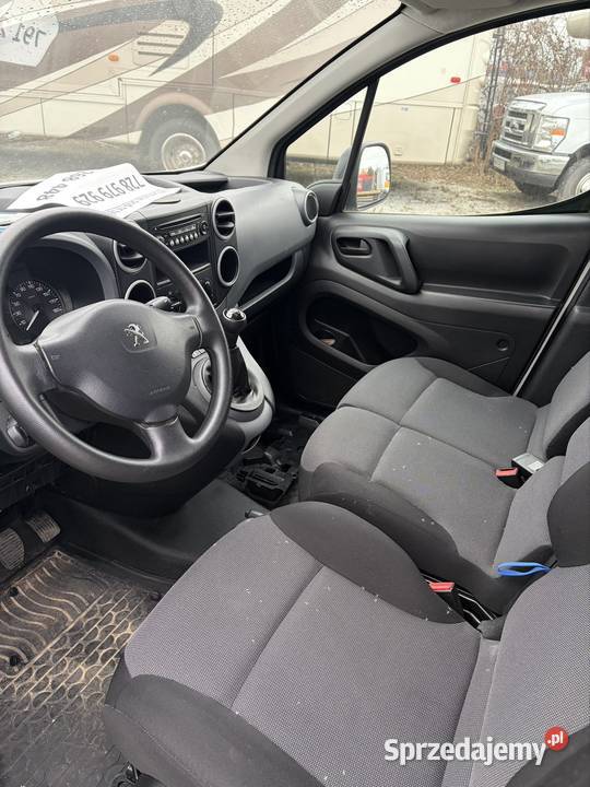 Peugeot Partner Krajowy 3 osobowy 100KM mazowieckie Warszawa