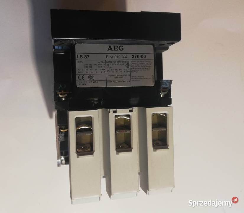 Stycznik LS 87 AEG Cewka 230V Styczniki LS87 śląskie Dąbrowa Górnicza