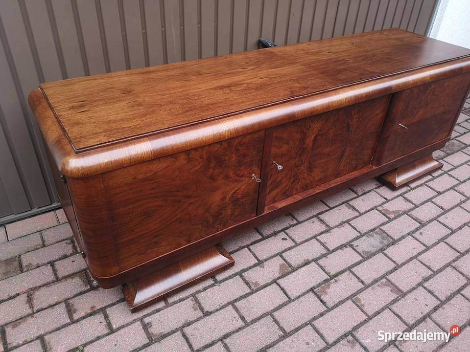 Komoda ARTDECO RTV Niska OrzechDąb 200 Solidna Swarzędz