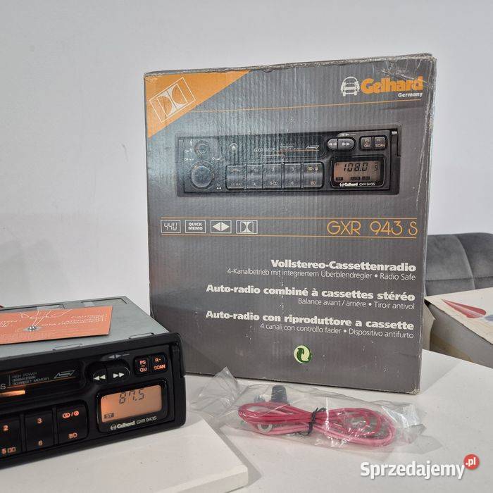 Nowe radio Gelhard GXR 943 s zachodniopomorskie Koszalin