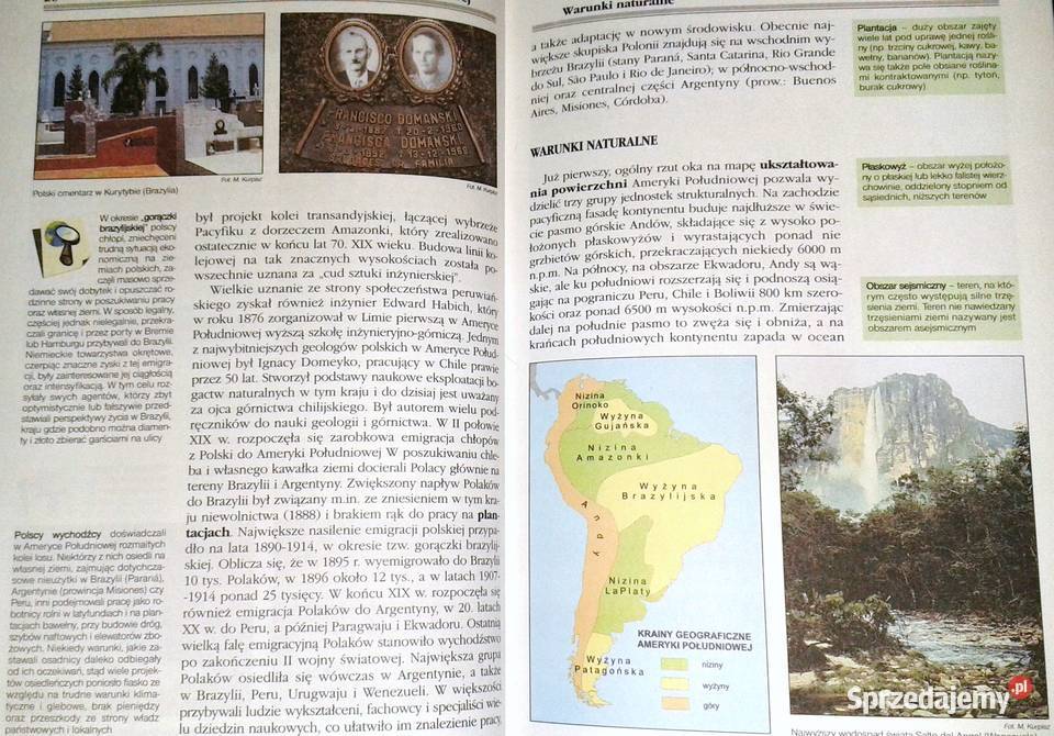 ABC Świat Ameryka Południowa Wiesław Maik Chełm sprzedam