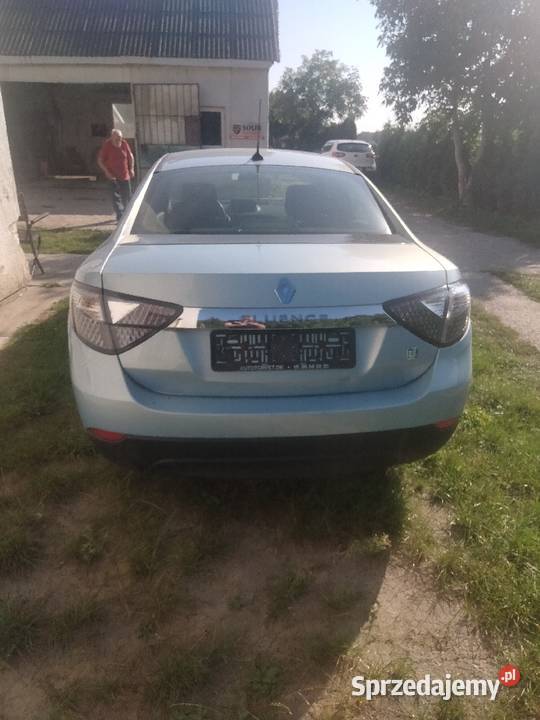 Renault fluence ze uszkodzony