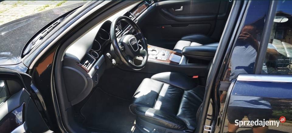 UAudi A8 D3 60 W12 silnik części fotele alufelgi