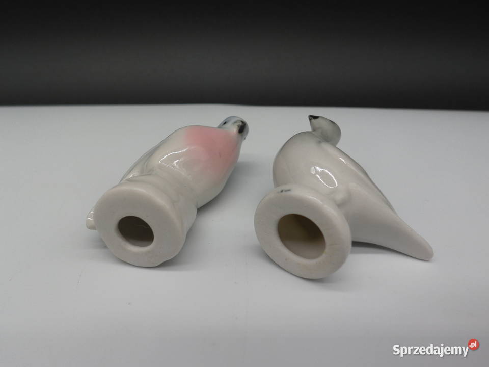 Dwie porcelanowe figurki ptaków sprzedam