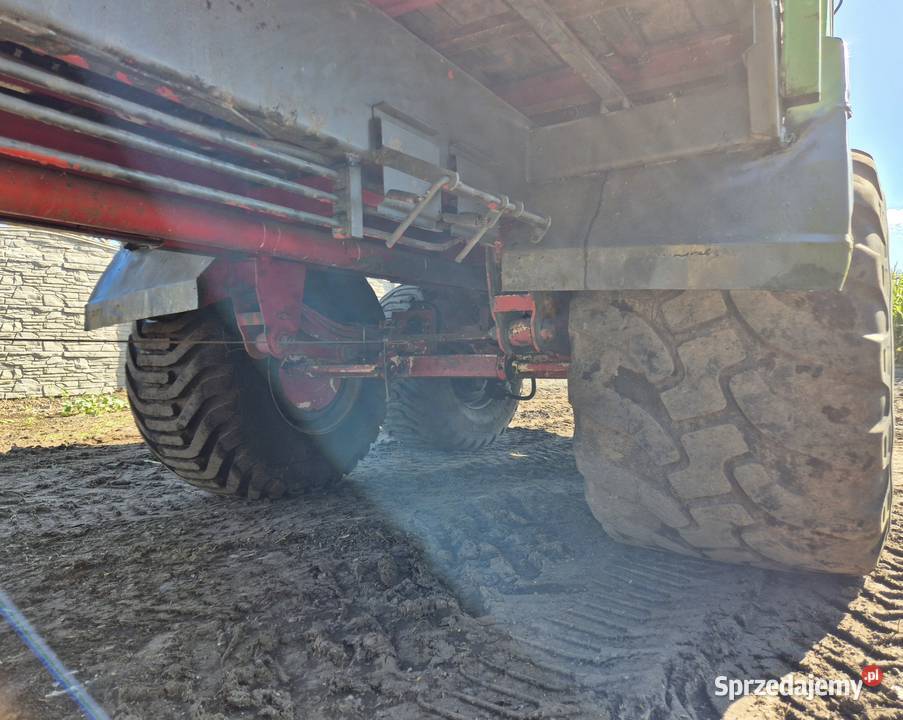 Przyczepa Hawe SLW 30 do odwozu kukurydzy trawy Przedecz