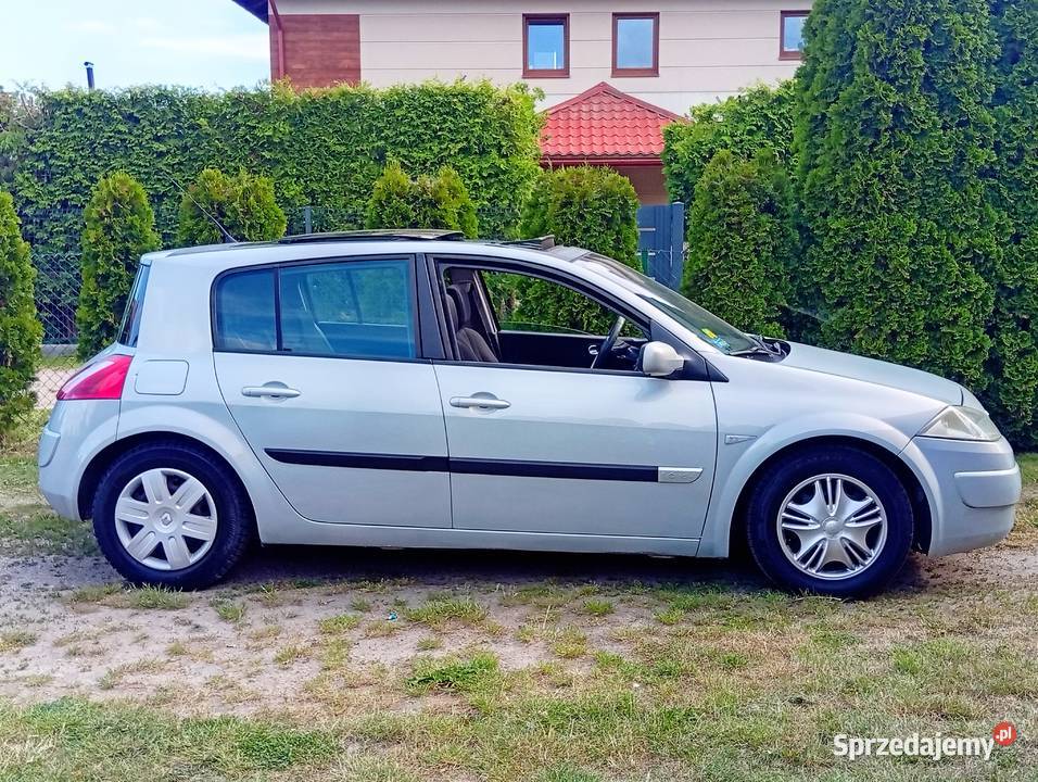 Reno Megane 2 16 16v Gaz LPG Panorama Zdrowy niebieski Rzeszów