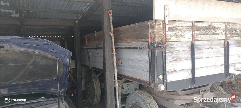 Przyczepa drewniana pomorskie Subkowy