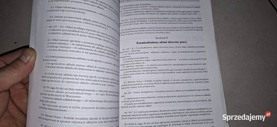 Nowy Kodeks Pracy RZECZPOSPOLITA 1996 Łęczyca