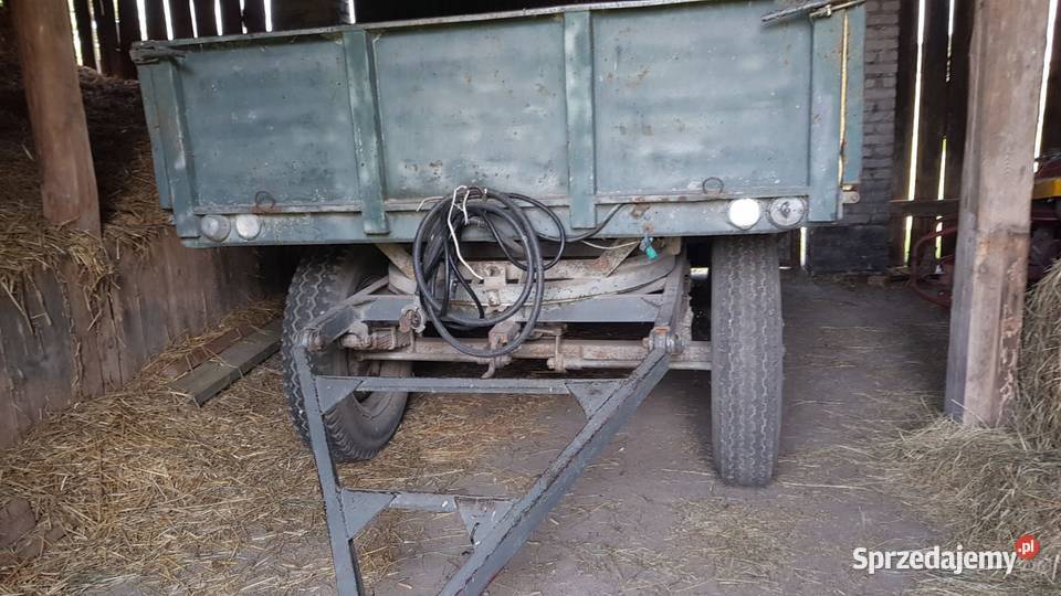 Przyczepa rolnicza D44 z dokumentami Włoszczowa