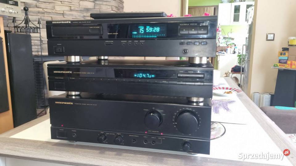 Wieża Marantz wzmacniacz PM30 2x35W tuner ST40 i Warta