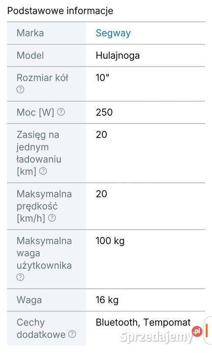 Hulajnoga elektryczna okazyjnie sprzedam Piła
