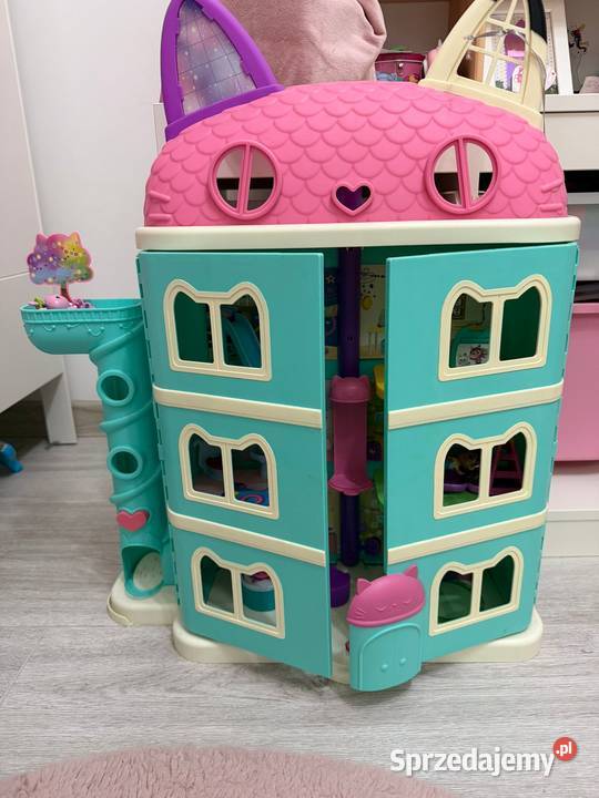 Koci domek gabi z akcesoriami Zabawki Trzebinia
