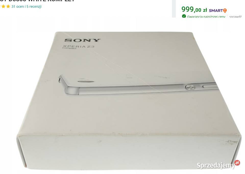 Nowy 100 NOWY DYST ORYGINALNY SONY XPERIA Z3 Sony Kraków