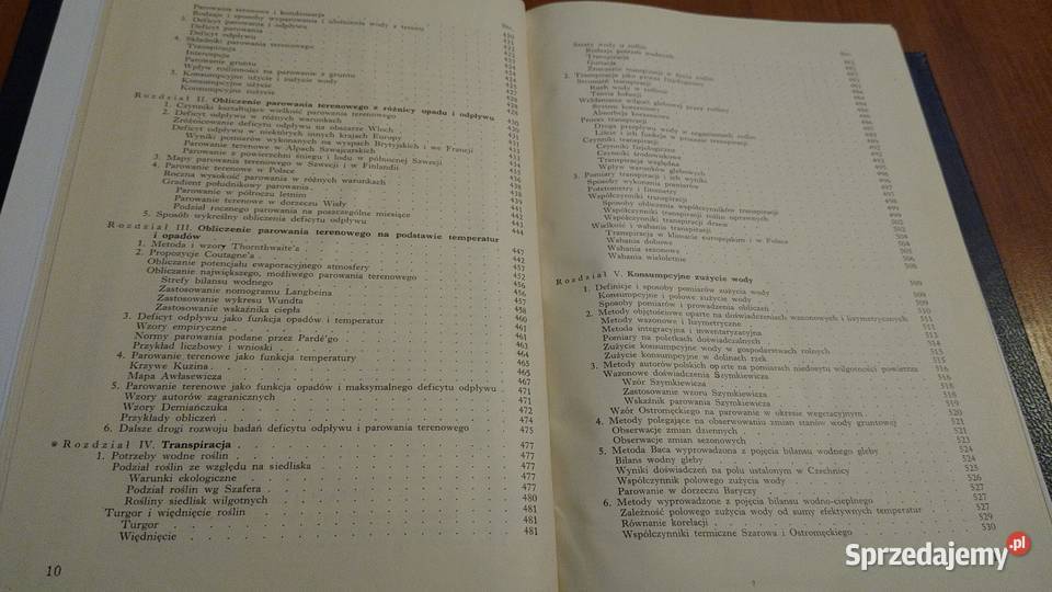 Hydrologia kontynentalna Cz 2 Fizyka wody Dębski pomorskie Gdańsk sprzedam