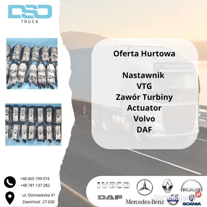 Nastawnik TURBINY HOLSET VGTVTG Electronic Motoryzacja Zawichost