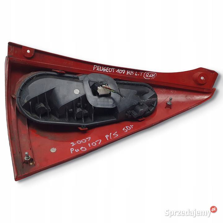 LAMPA LEWA Peugeot 107 Citroen C1 lewy tył tylna Chełm sprzedam