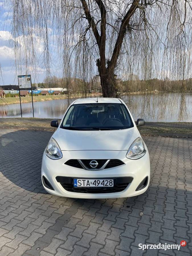 Nissan Micra K13 2015 12 Benzyna Biała Samochody osobowe Kalety