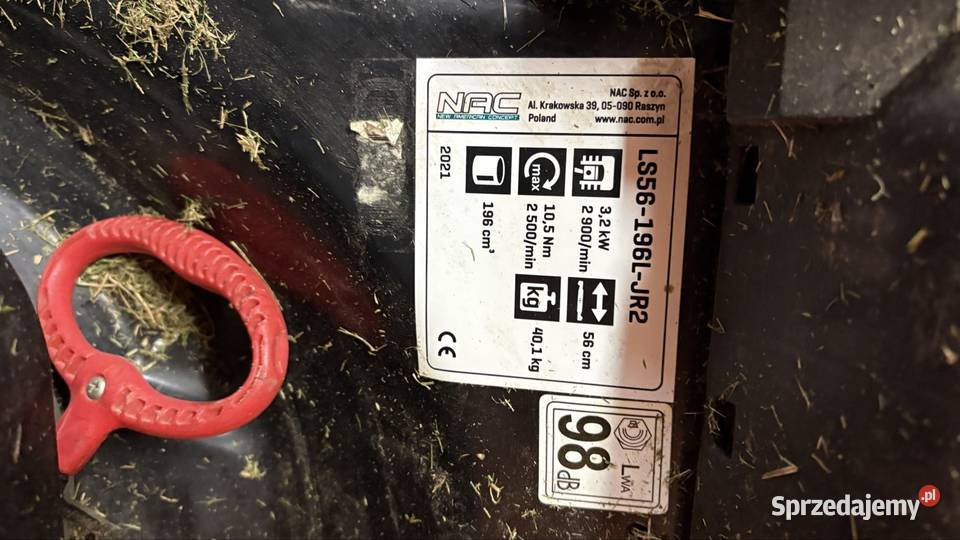 Kosiarka z napędem Nac ls56 skrętne koła Gaworzyce