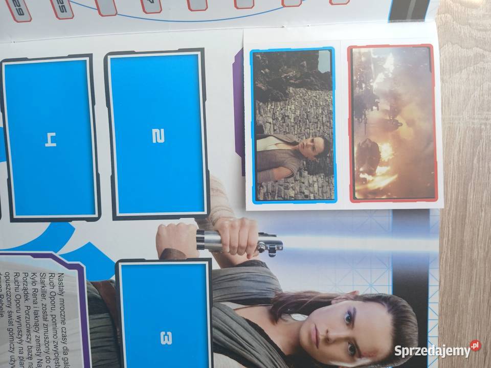 Album na naklejki star Wars the last jedi