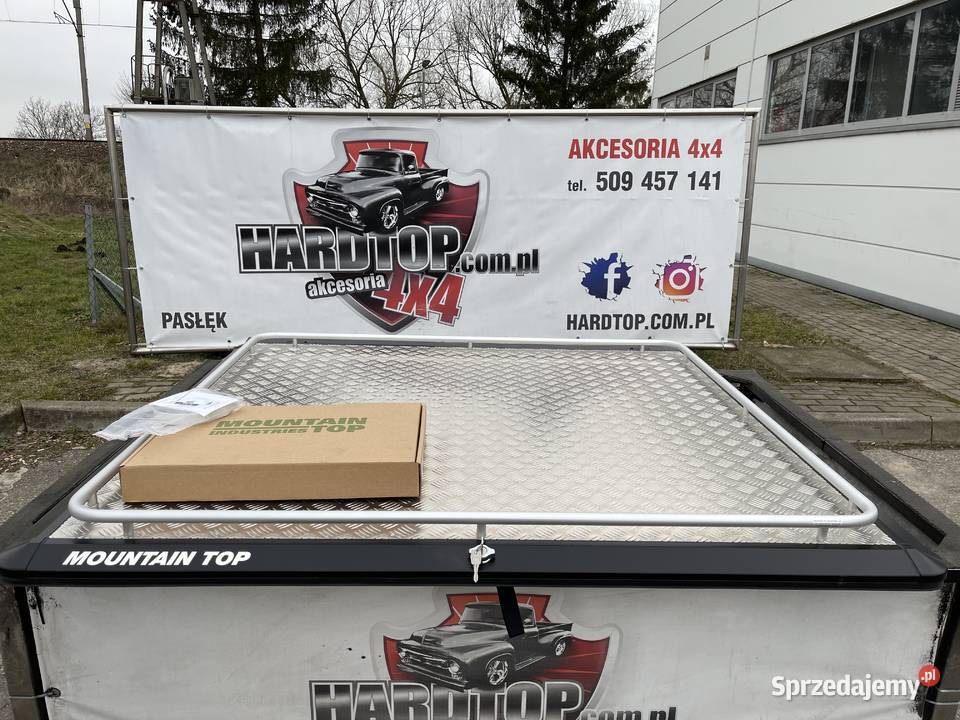 Zabudowa Pokrywa MountainTop Nissan Navara D40 Pasłęk
