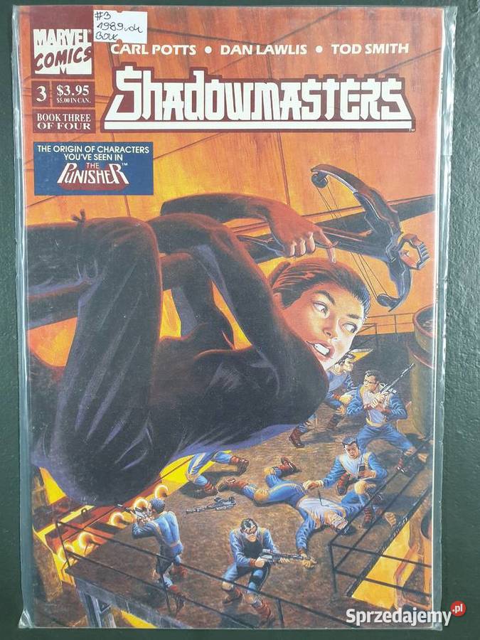 Shadowmasters 3 komiksy Marvel USA 1989 pomorskie Gdynia