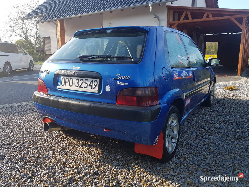 Citroen Saxo VTR Skjs Kjs Rajdy Rajdówka klatka Saxo Niemodlin sprzedam