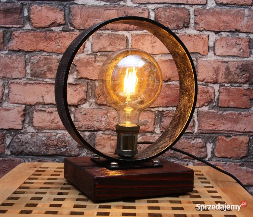 Lampa Industrial Loft Scrap Metal Art Patyna Dębica sprzedam