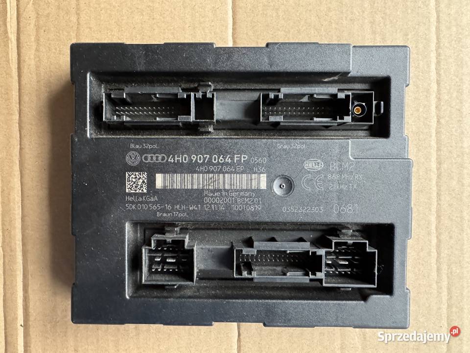 4H0907064 A6 C7 4G MODUŁ KOMFORTU 4H0907064 FP Części samochodowe Kłodzko