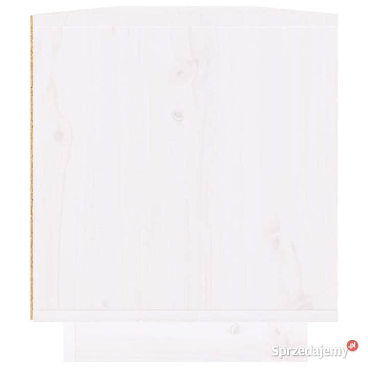 Szafka pod telewizor biała 110x34x40 lite drewno Warszawa
