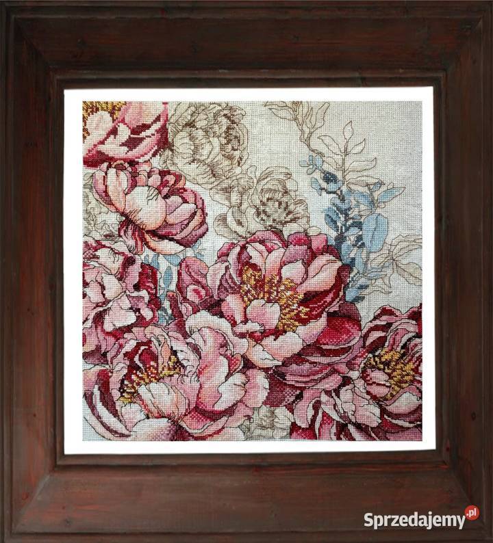 Obraz ręcznie haftowany Lublin