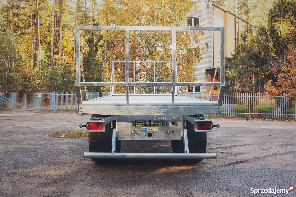 Przyczepa do bel T6083 14ton trzyosiowana nieuszkodzony Zawiercie sprzedam