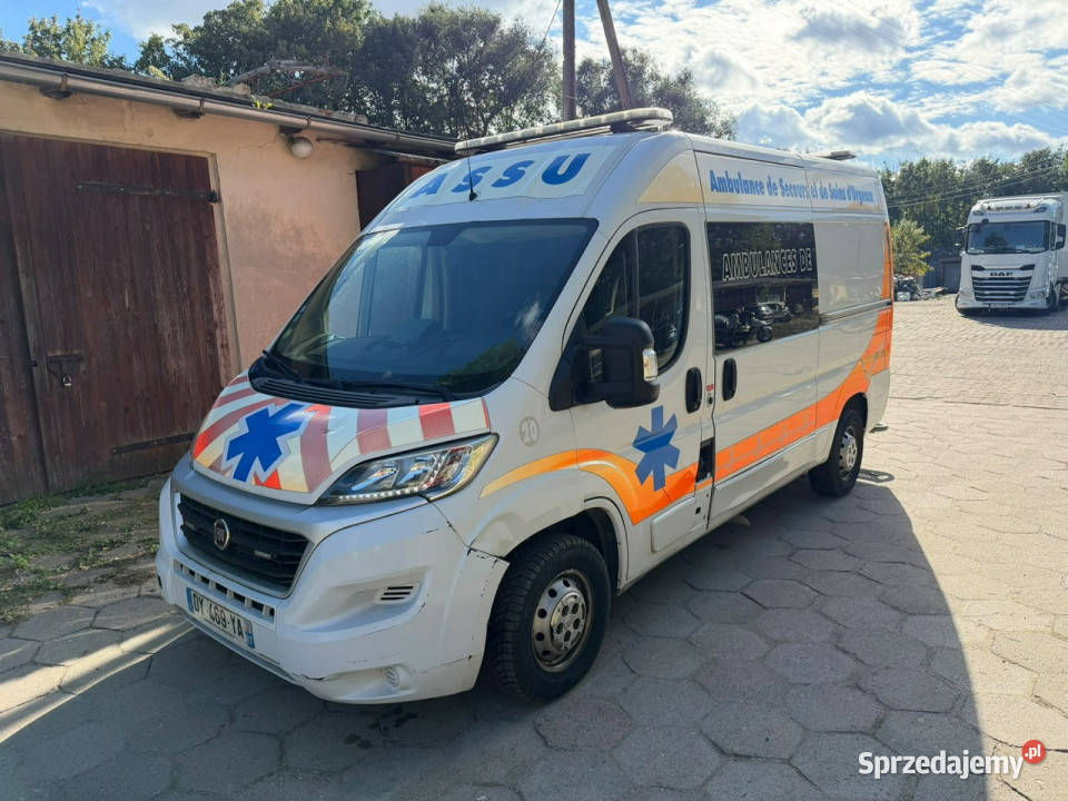 ambulansy Fiat Ducato Fiat Ducato Oryginalny Gostyń