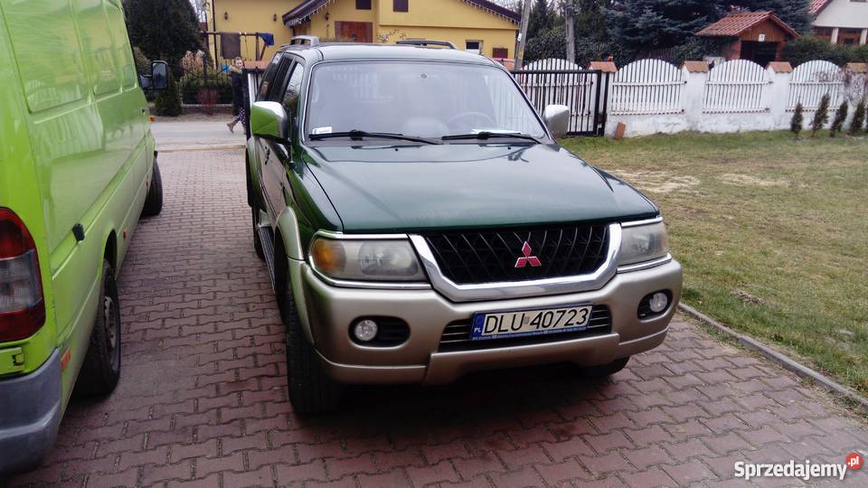 Mitsubishi Pajero sport 2002 lpg dolnośląskie Lubin