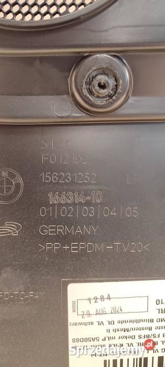 BMW F44 218I BOCZEK DRZWI LEWY PRZÓD RHD ANGLIK