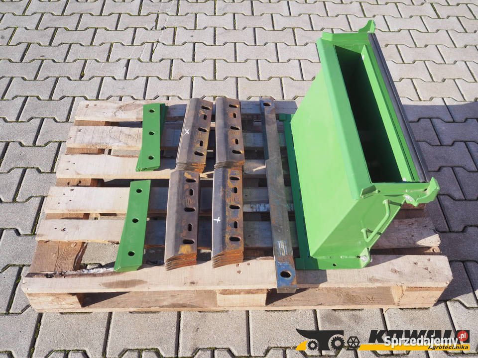 Krone Big X 630 pakiet części stalnica noże sprzedam