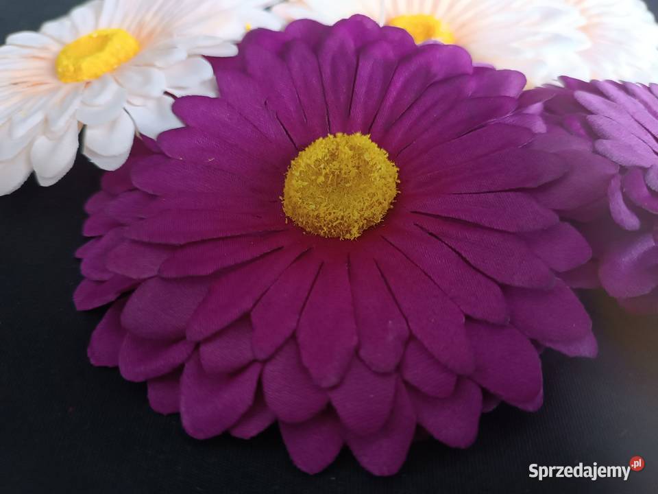 kwiaty sztuczne GERBERA VIP 2023 różne kolory śląskie Siewierz