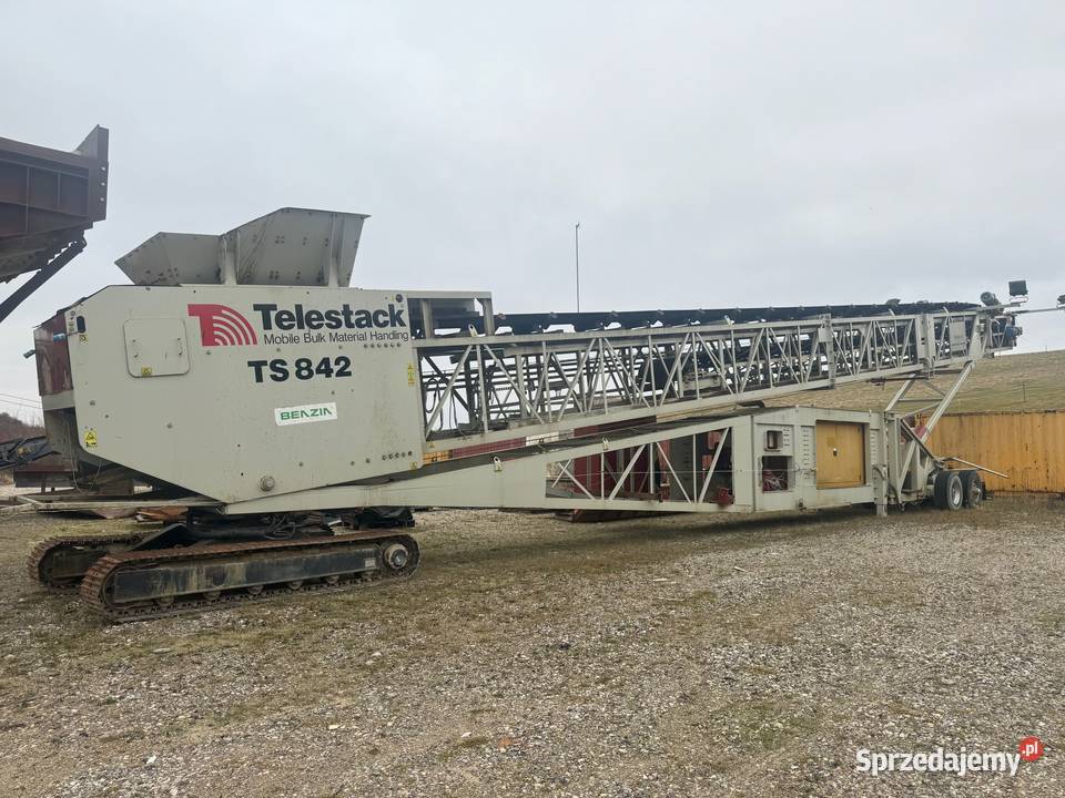 Telestack TS842 Mobilny taśmociąg Przesiewacz Kołodziejewo