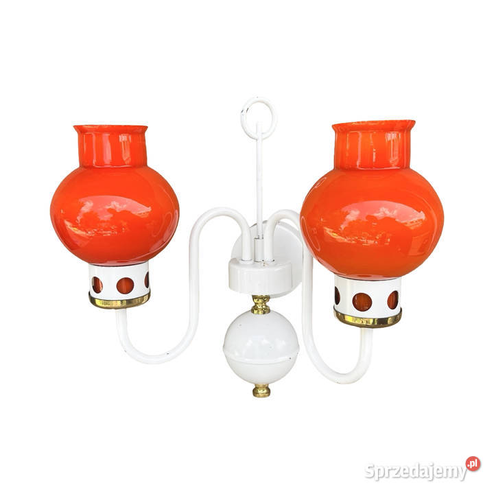 Kinkiet lampa ścienna Drukov Brno Czechosłowacja