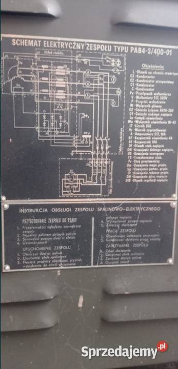 Agregat wojskowy 4 KV Szczecin