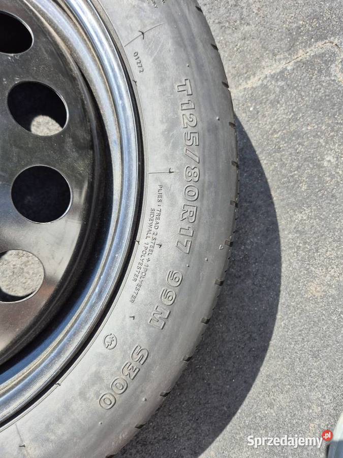 Koło dojazdowe T12580R17 ford 5x108 Marki